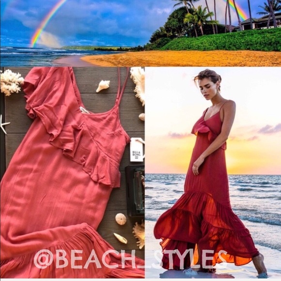 🌴🌼BILLABONG- KISS TO TELL MAXI DRESS🌼🌴 - Picture 15 of 15